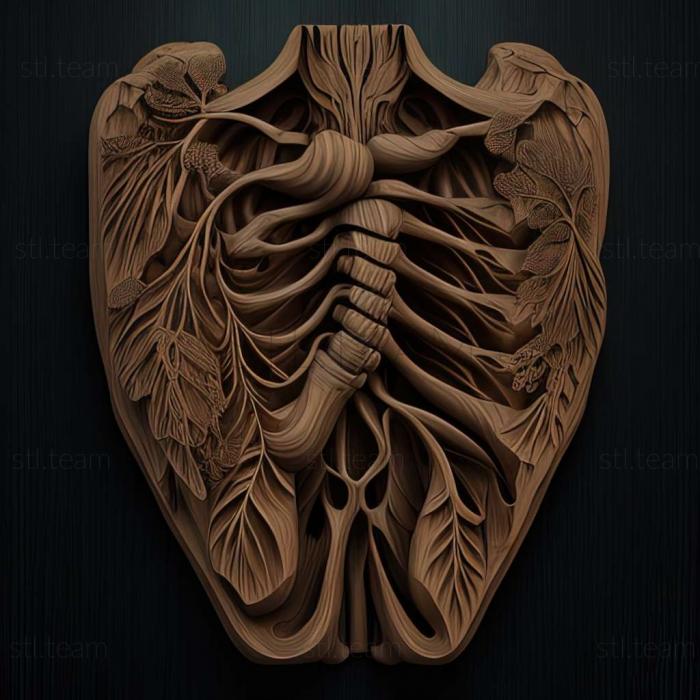 3D модель Branchiostegus serratus (STL)